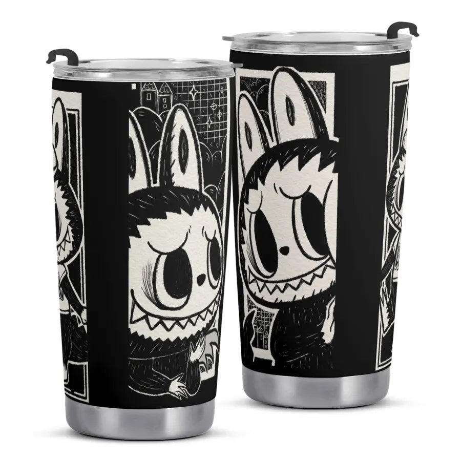 Dark Humor LABUBU Custom WaterBottle, Tumbler, Cup, Mug