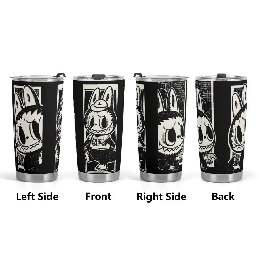Dark Humor LABUBU Custom WaterBottle, Tumbler, Cup, Mug