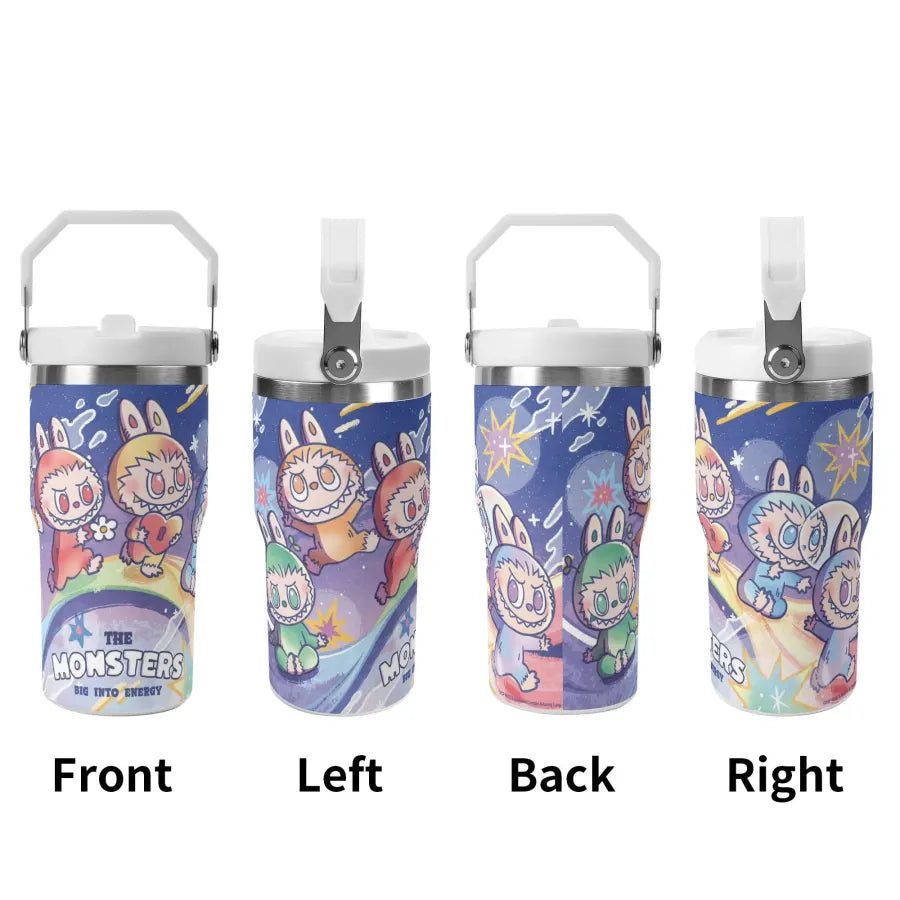 20oz Stainless Steel Water Bottle Coffee Mug Tumblers for Vehicle Cup Holders