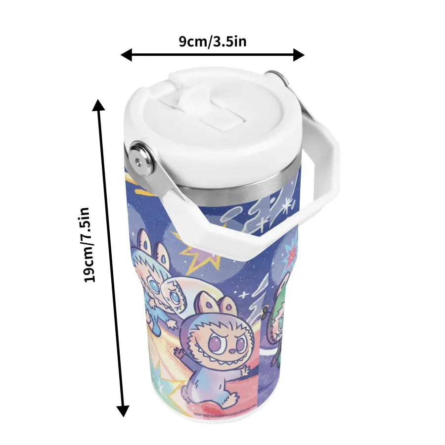 20oz Stainless Steel Water Bottle Coffee Mug Tumblers for Vehicle Cup Holders