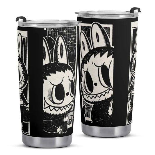 Dark Humor LABUBU Custom WaterBottle, Tumbler, Cup, Mug