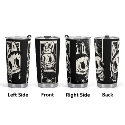 Dark Humor LABUBU Custom WaterBottle, Tumbler, Cup, Mug