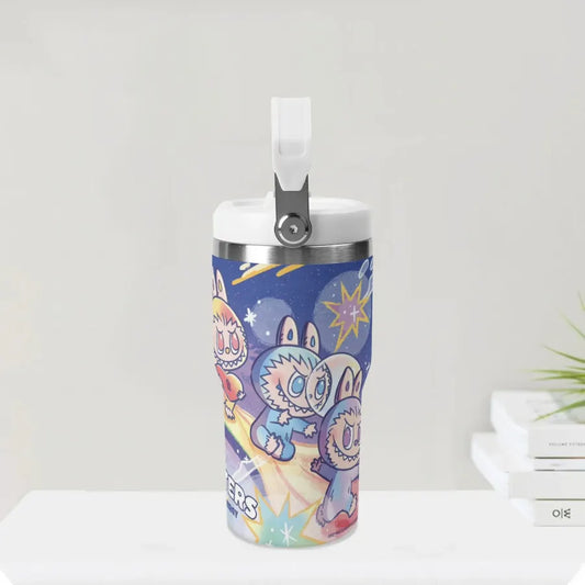 20oz Stainless Steel Water Bottle Coffee Mug Tumblers for Vehicle Cup Holders